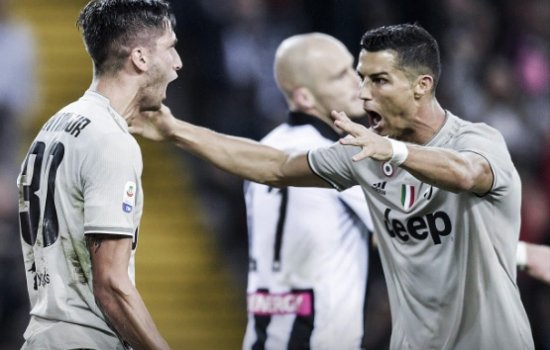 Роналду поучаствовал в выездной победе Ювентуса над Удинезе: голы, обзор матча (Видео)
