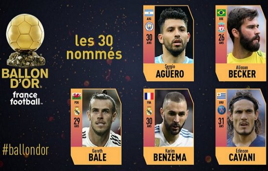 Названы имена первых претендентов на Золотой мяч-2018 (Фото)
