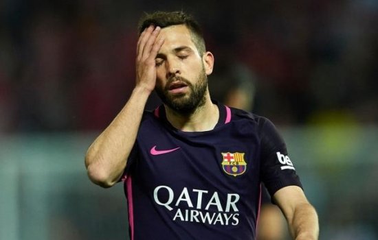 Жорди Альба находится в сфере интересов Манчестер Юнайтед