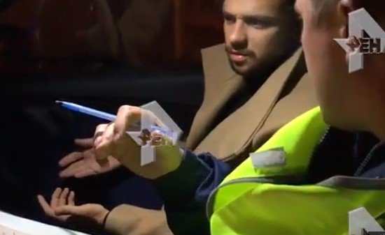 Футболист «Крыльев Советов» Башкиров попался пьяным за рулем (Видео)