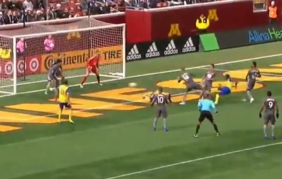 Футболисты Колорадо в MLS «запороли» 4 голевых момента подряд (Видео)