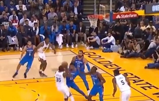 Голден Стэйт уверенно разобрался с Оклахомой: полный обзор матча (Видео)
