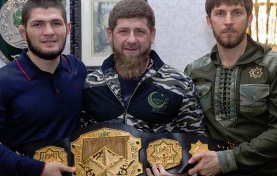 Хабиб приехал к Кадырову в гости «за новой машиной»