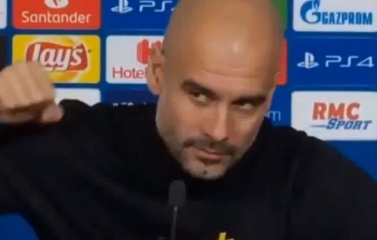 Гвардиола «пригрозил» журналисту кулаком за вопрос про Жозе Моуринью (Видео)