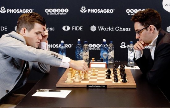 Карлсен - Каруана (решающий тай-брейк): где и когда прямая трансляция чемпионского матча по шахматам