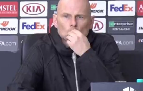Тренер Копенгагена «вытерпел» послематчевую пресс-конференцию всего лишь 12 секунд (Видео)