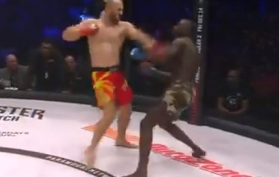 Боец ММА Ален Амедовски вырубил соперника всего за 8 секунд (Видео)