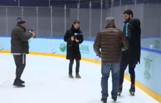 Мишин и Туктамышева из футболиста Зенита Луиша Нету «сделали фигуриста» (Видео)