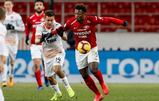 Спартаку не удалось обыграть Урал в первом матче 1/4 финала Кубка России: голы (Видео)