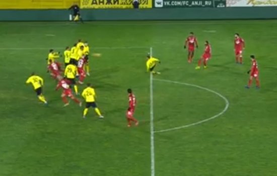 Спартак разгромил Анжи благодаря двум пенальти: голы, полный обзор (Видео)