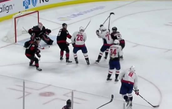 Овечкин сделал второй хет-трик подряд (Видео)