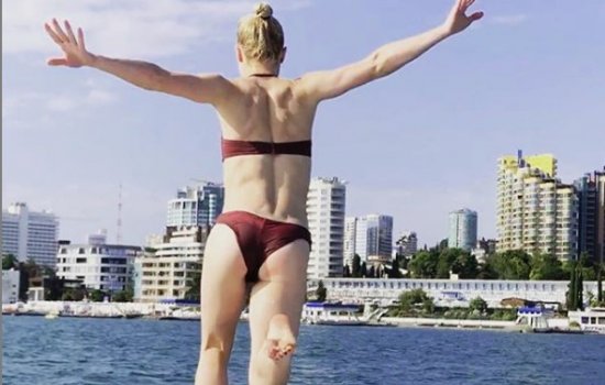 Евгения Тарасова: инстаграм фото в купальнике