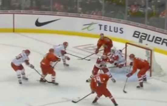 Россия победила, сделав даже меньше бросков чем Дания (Видео)