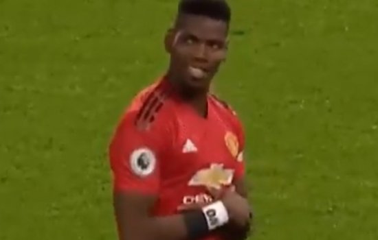 Поль Погба на тренировках отрабатывает празднование голов (Видео)