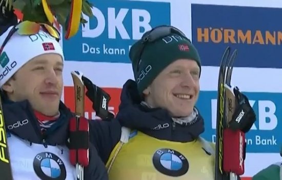 Братья Бё хорошо отдохнули и «разорвали» всех в спринте Рупольдинга