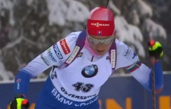 Кузьмина впервые стала чемпионкой мира по биатлону