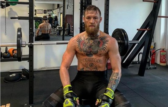 Макгрегор опубликовал фото с тренировки
