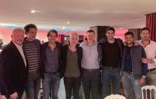 Беккер, Макинрой, Кафельников и Сафин приняли участие в дружественном обеде в Париже