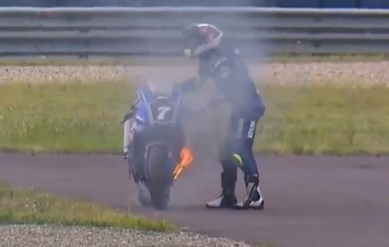 Итальянские комментаторы очень эмоционально отреагировали на двойной инцидент в мотогонках