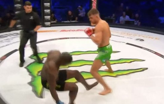 Берлинсон нокаутировал Льюиса за 10 секунд (Беллатор)