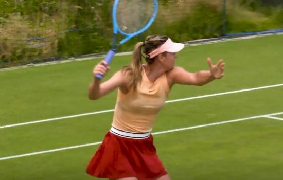 Мария Шарапова провела тренировку на корте Уимблдона