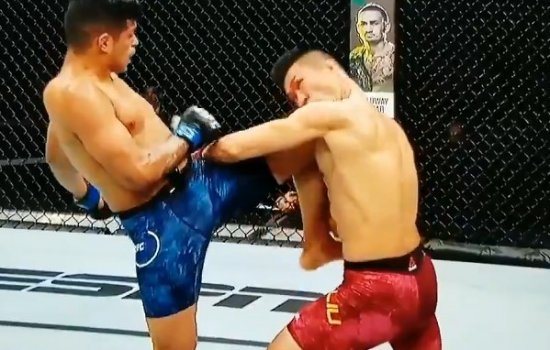 Мартинез коленом нокаутировал китайца Лю на UFC