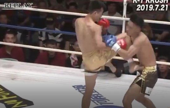 Жао Чонг Янг коленом нокаутировал соперника из Японии (K-1 Krush 103)