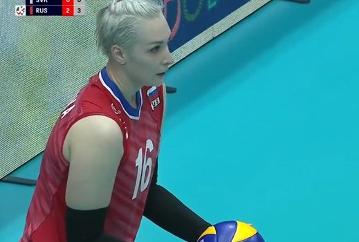 Волейболистки сборной России разгромили Словакию и вышли в плей-офф ЧЕ со 2-го места