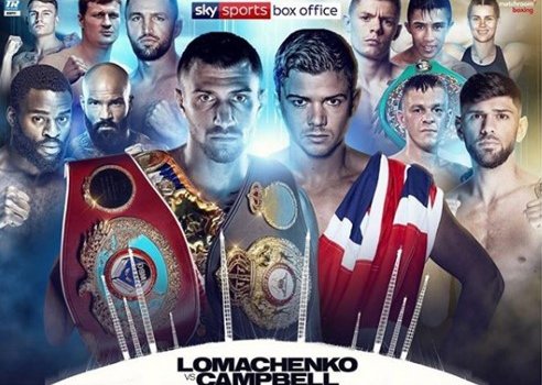 Ломаченко - Кэмпбелл: в Лондоне пройдет титульный бой двух олимпийских чемпионов