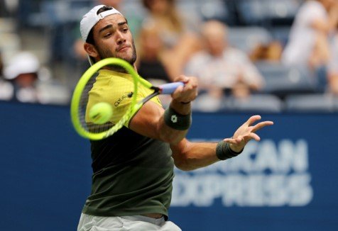 Берреттини впервые в карьере вышел в полуфинал турнира «Большого шлема» (US open)