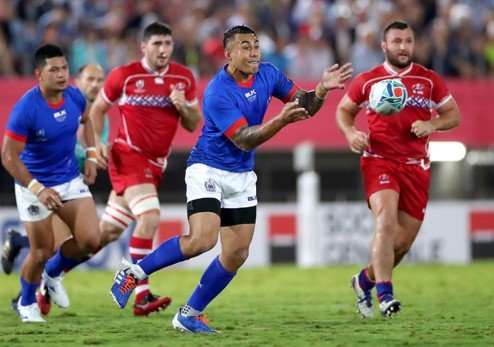 Россия выиграла тайм на Кубке мира по регби, но матч Самоа все равно проиграли Россия выиграла тайм на Кубке мира по регби, но матч Самоа все равно проиграли