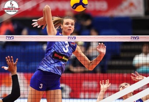 Женская сборная России в 5-ти партиях дожала Японию на Кубке мира по волейболу