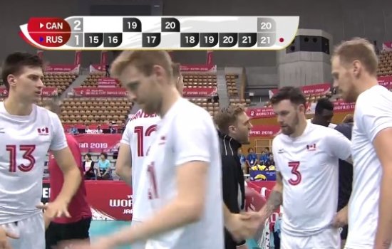 Россия одержала волевую победу против Канады на Кубке мира по волейболу