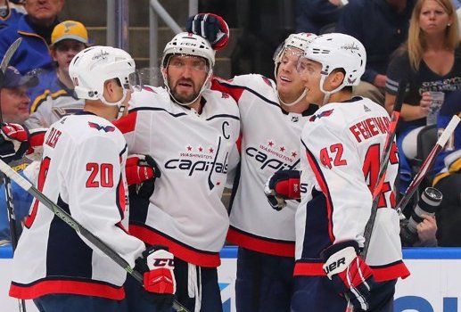 Овечкин открыл сезон в НХЛ забитой шайбой и победой против «Сент-Луиса» (Видео)