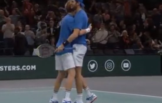 Хачанов и Рублев отыграли подряд 3 матчбола и вышли в финал «Мастерса» в Париже