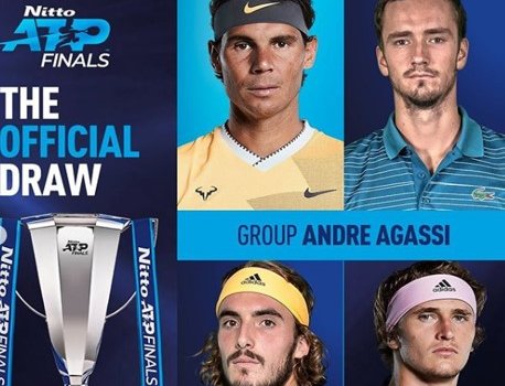 Медведев узнал соперников на итоговом турнире ATP (результаты жеребьевки)