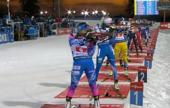 Россия заняла 4 место в смешанной эстафете в Эстерсунде