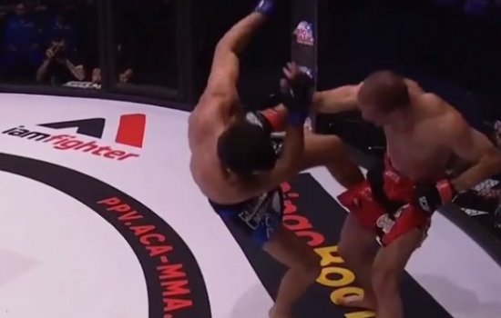 Сарнавский «вырубил» румына встречным ударом на ACA (Видео)