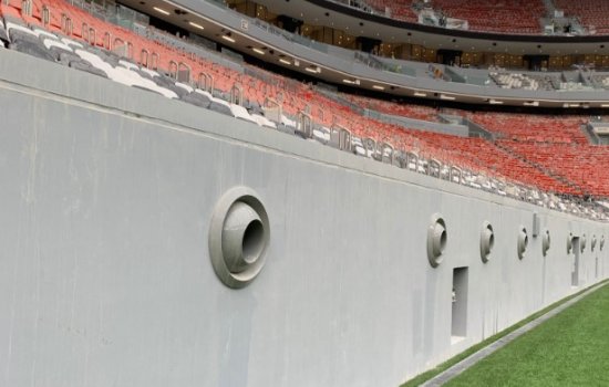 В Катаре поля оборудовали специальными кондиционерами