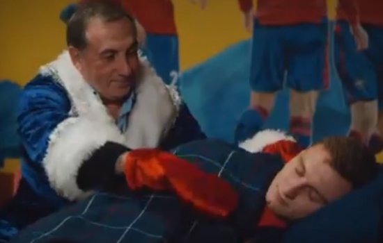 «Это Гинер всё купил» - новогодний ролик ЦСКА (Видео)