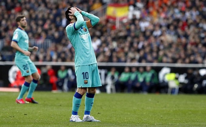 Барселона капитулировала на Месталье, проиграв Валенсии: голы, видеообзор матча