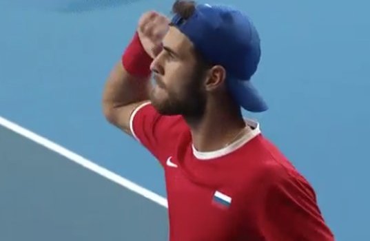 Хачанов победил Фрица и вывел Россию вперед в матче против США (Видео)