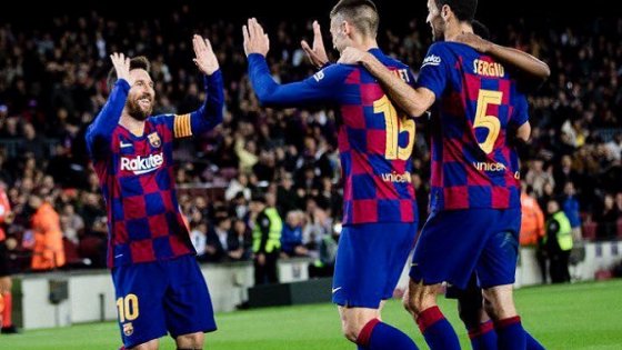 Барселона «проехалась катком» по Леганесу: голы, видеообзор матча Кубка Испании-19/20