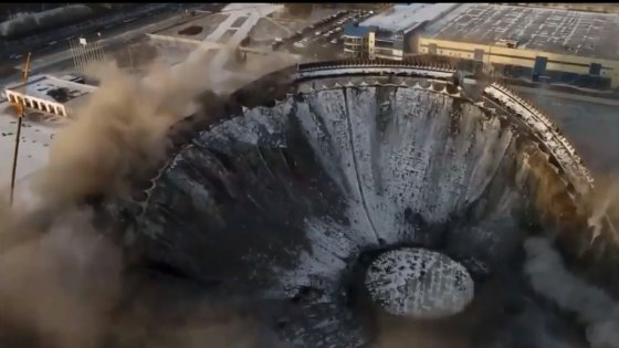 В Санкт-Петербурге во время демонтажа обрушился спортивный комплекс - могут быть жертвы (Видео)