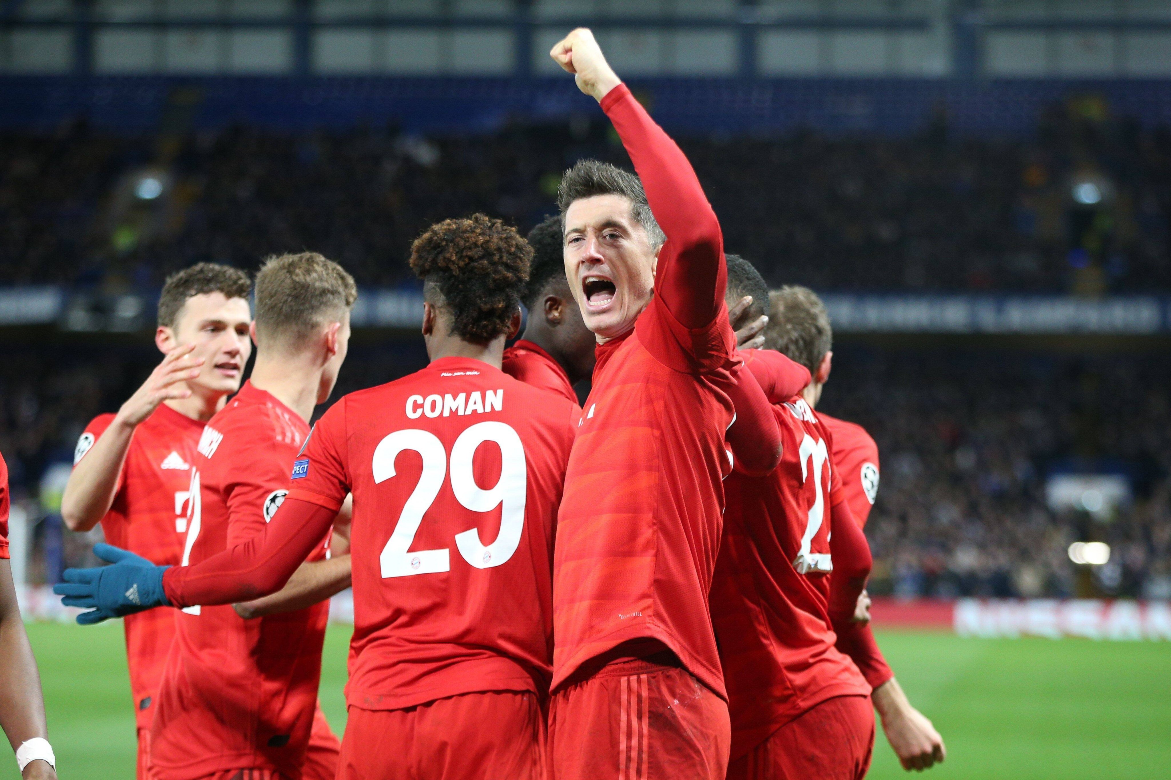 Бавария отправила Челси в «нокдаун»: голы, видеообзор матча 1 8 финала Лиги  Чемпионов