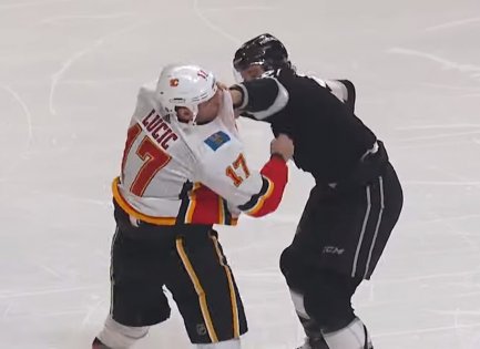 Лучичу разбили нос в драке во время матча НХЛ (Видео)