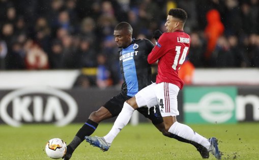 Манчестер Юнайтед не смог одолеть на выезде Брюгге: голы, видеообзор матча Лиги Европы