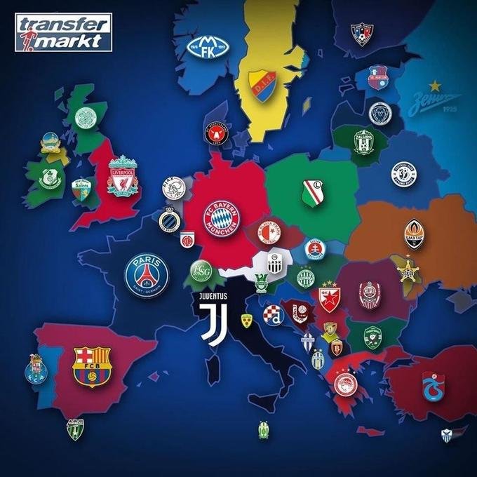 Какие футбольные клубы станут чемпионами сезона-2019/20, если турниры не возобновятся (ФОТО)