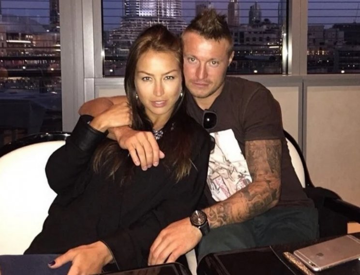 Мандзюк с женой Анной