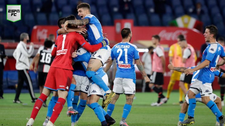 «Наполи» выиграл Кубок Италии, победив по пенальти «Ювентус»